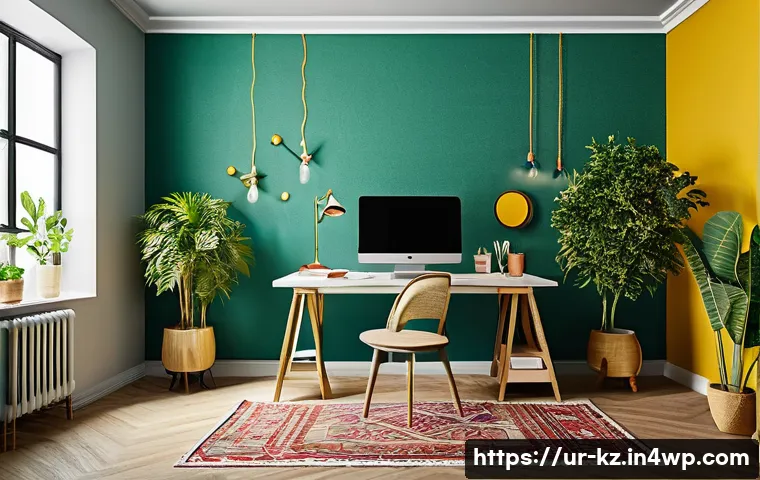 창의적인 작업 공간에서의 색채 활용 관련 이미지 2